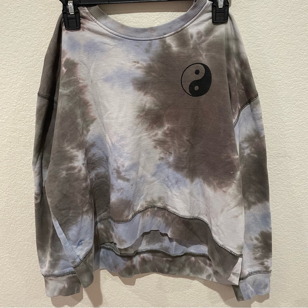 Tie-Dye Yin Yang Sweatshirt